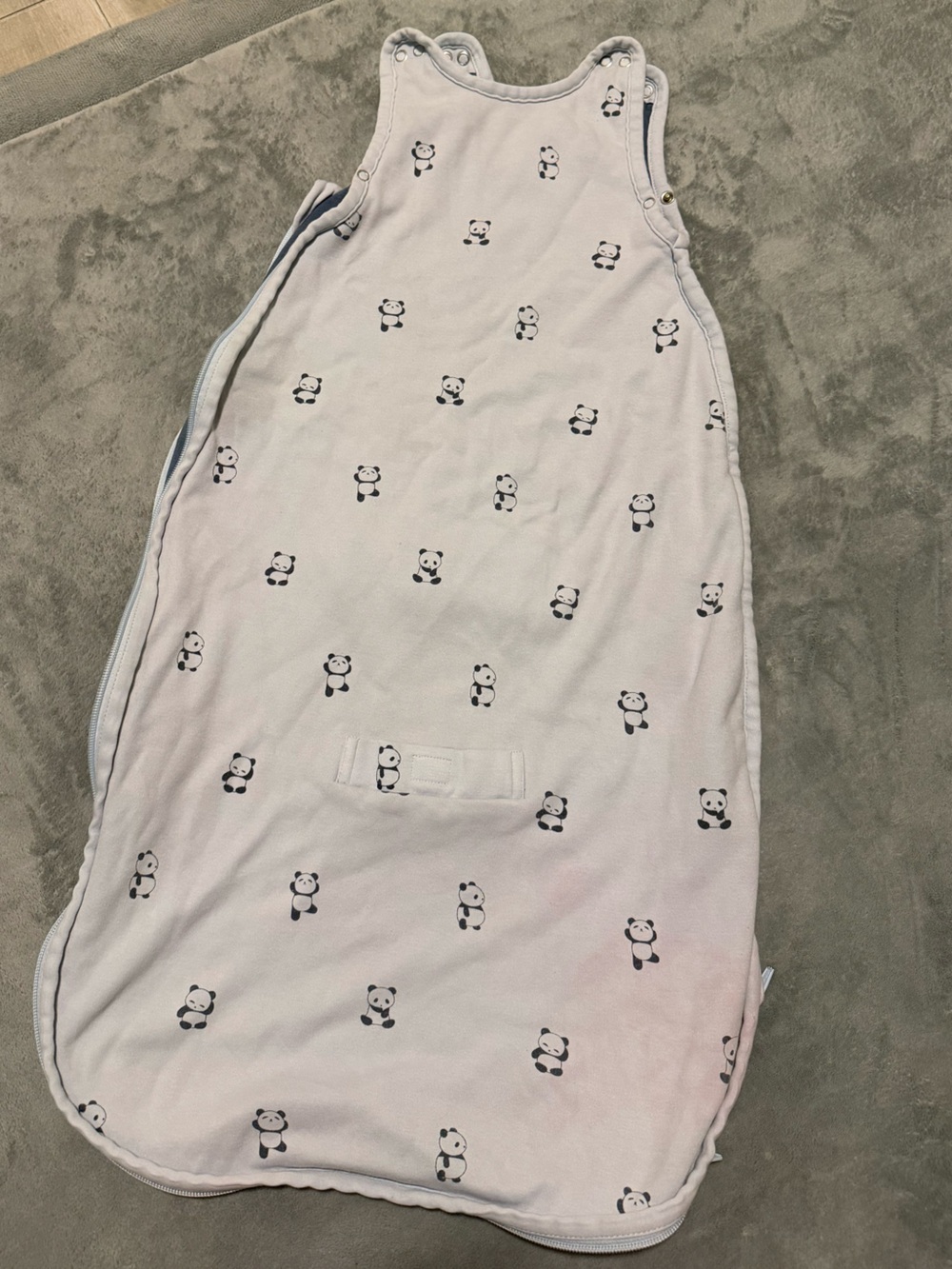 Woolino Merino Wool & Organic Cotton Baby Sleep Sack 2-24 - Pandas